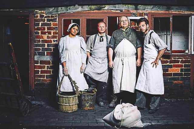 From left: Harpeet Baura, John Swift, John Foster, Duncan Glendinning