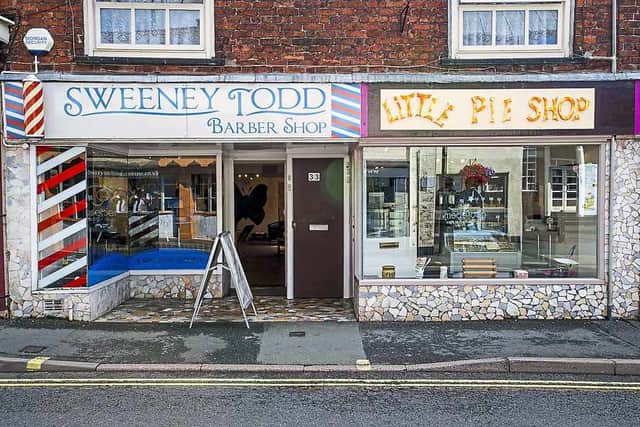 Side by side, but worlds apart Sweeney Todd barbers and the Little Pie Shop