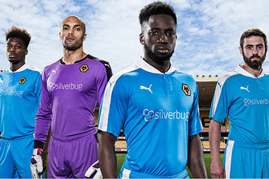 Wolves take the wraps off their new away kit