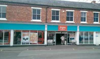 The Argos store where Mr Barker was to make his delivery