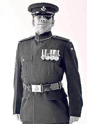 Photo of Shropshire war hero Ricky Fergusson on show