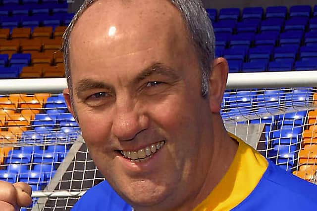 Peter is a Shrewsbury Town fan