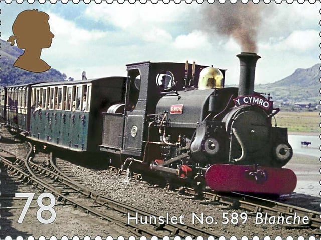 78p Hunslet No.589 Blanche