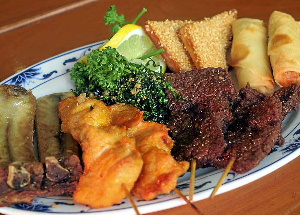 Mixed platter for two