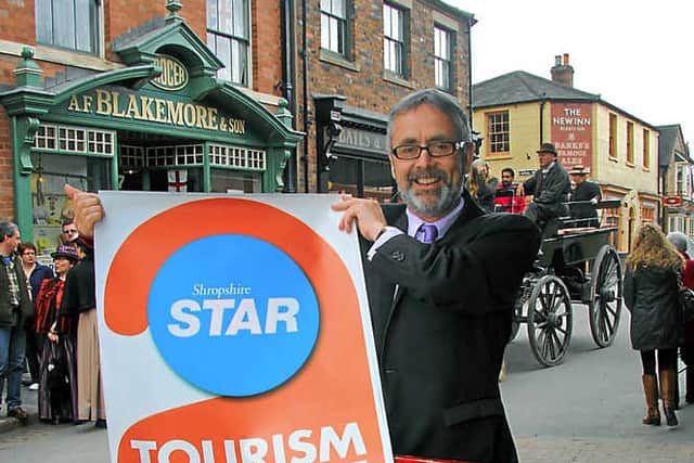James Berresford, VisitEngland chief executive, has welcomed the Shropshire Stars awards