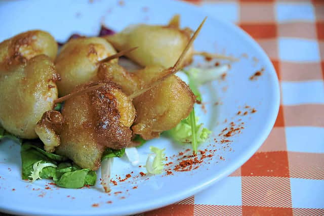 Can't be battered - the prawns were piping hot