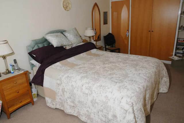 The bedspread which Alethea's blood was found on