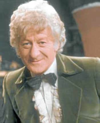 Jon Pertwee as the bouffant 70s Doctor