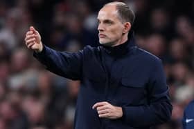 Thomas Tuchel on the touchline