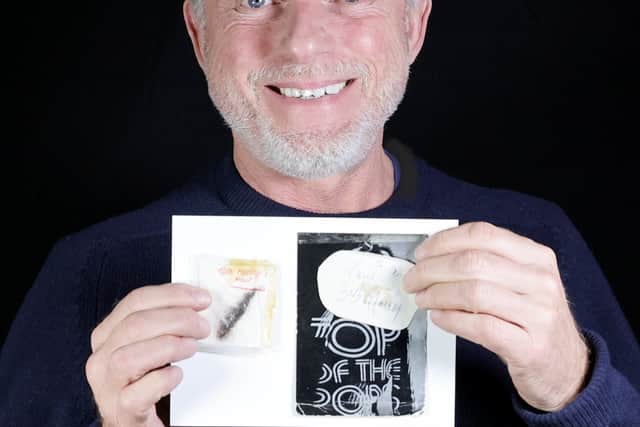 The 1.5 inch lock, that is accompanied by an autograph from Bob, is now expected to make £20,000-£25,000 at JC Auctions in Bristol on April 9.
