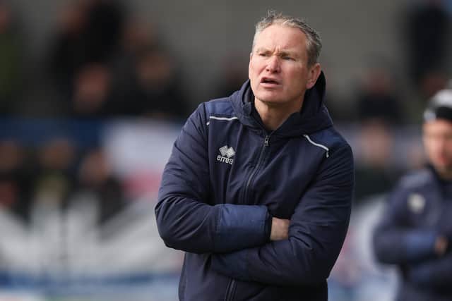 Kevin Wilkin the head coach / manager of AFC Telford United