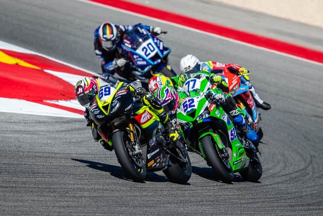 Shropshire racer Tom Booth-Amos at the Autodromo Internacional do Algarve in Portugal
