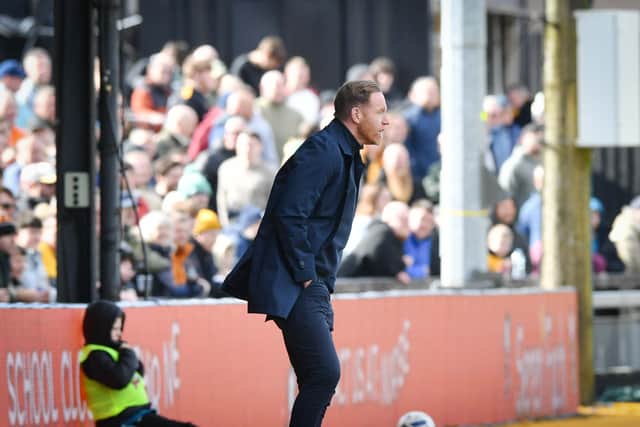 Shrewsbury Town boss Gavin Cowan