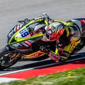 Shropshire racer Tom Booth-Amos at the Autodromo Internacional do Algarve in Portugal