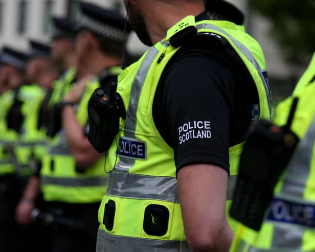 Police Scotland officers