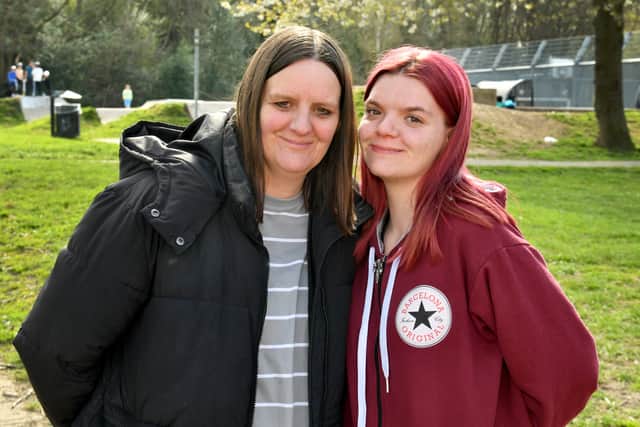 Rachel and Alisha Griffiths in Woodside