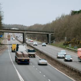 The A5 near Shrewsbury