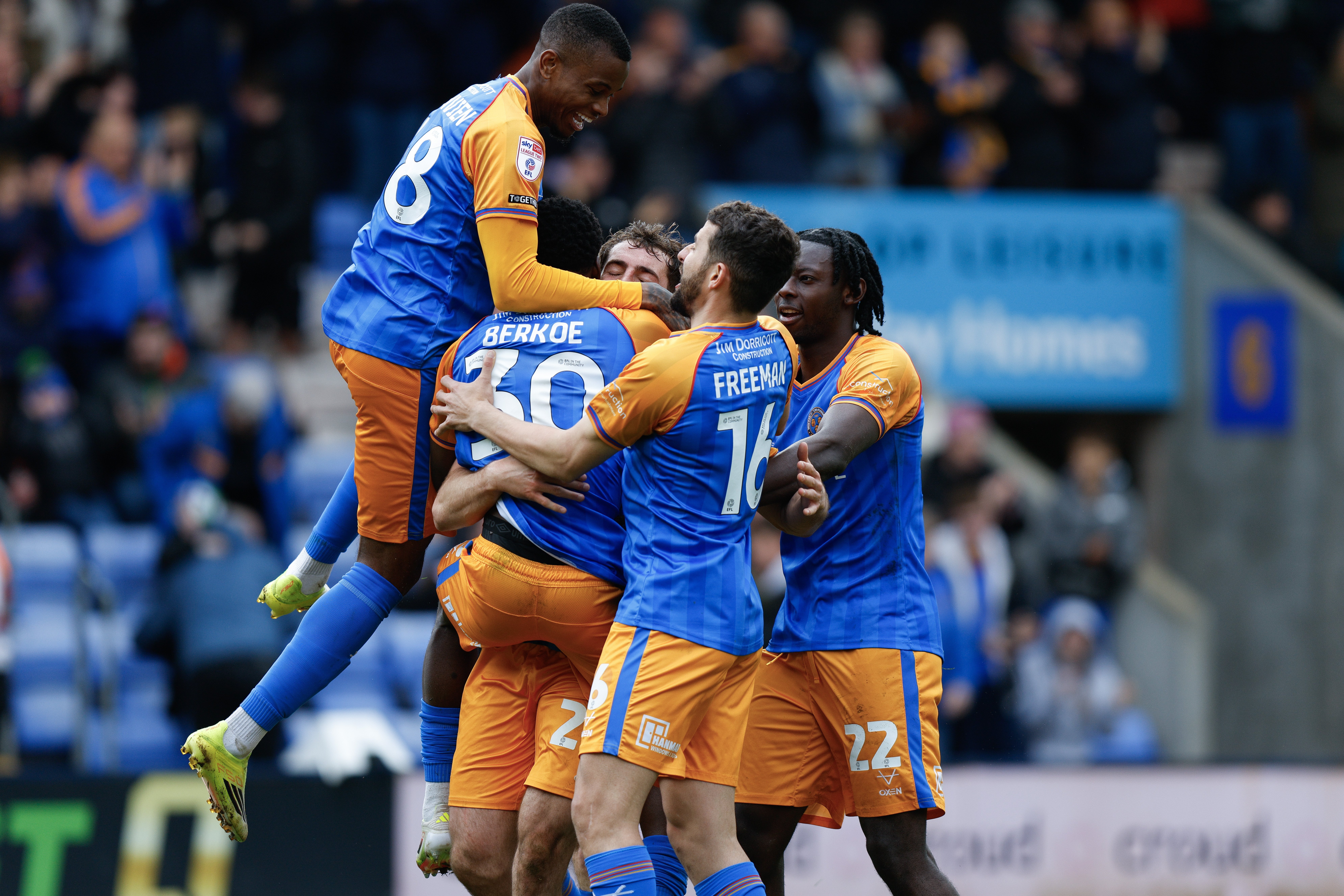 Shrewsbury Town 1-0 Tranmere Rovers: Stubbs header secures crucial win