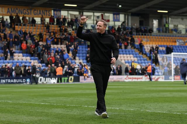 Shrewsbury Town boss Gavin Cowan