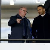 Shilen Patel alongside Mark Miles (Photo by Adam Fradgley/West Bromwich Albion FC via Getty Images)