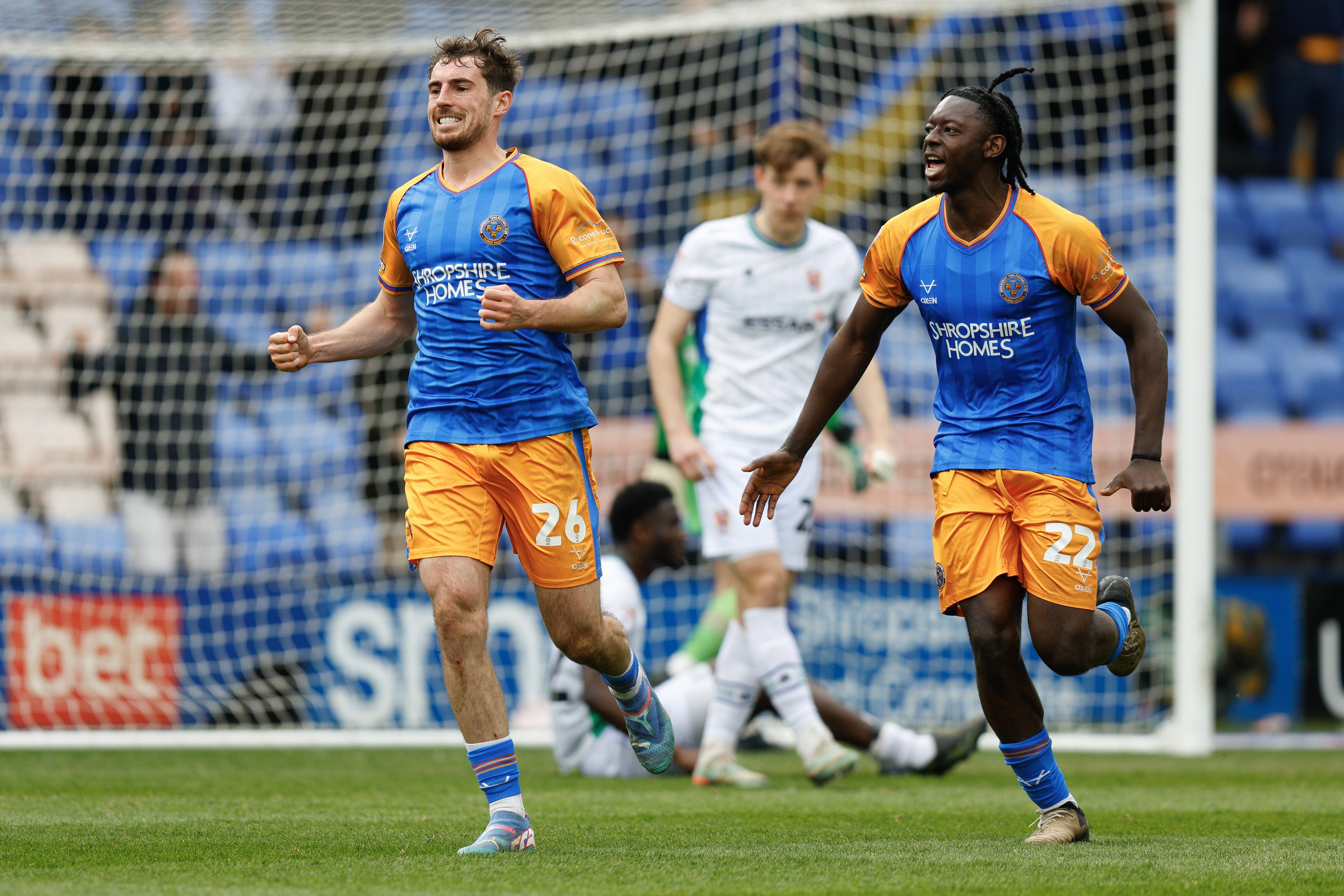 “I’m prolific” - Defender Sam Stubbs jokes after latest Shrewsbury Town winner