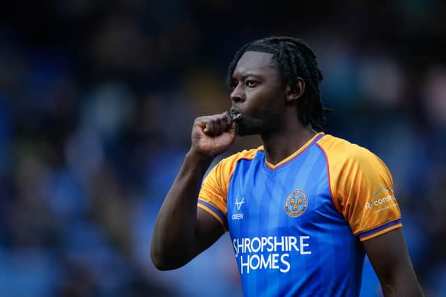 Temple Ojinnaka of Shrewsbury Town