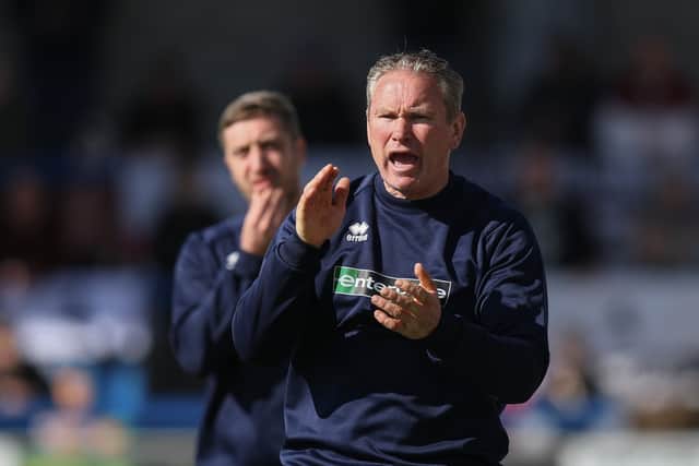 Kevin Wilkin the head coach / manager of AFC Telford United