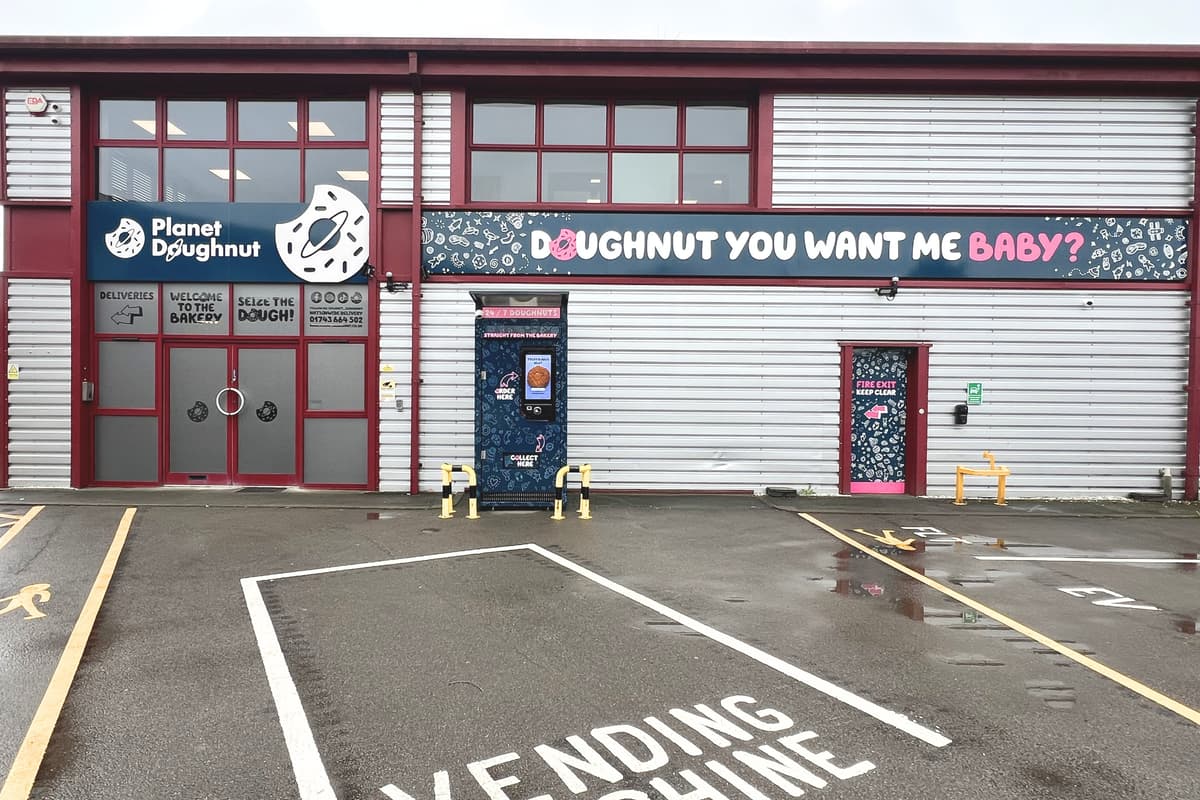 Get doughnut fix 24 hours a day at new Shrewsbury vending machine