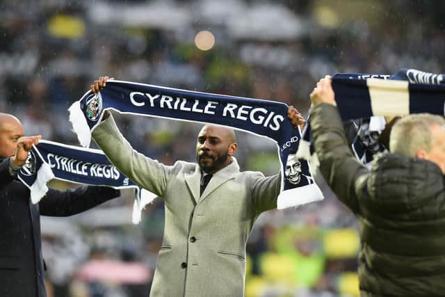 Jason Roberts pays tribute to fellow former Baggies frontman and his uncle Cyrille Regis following the latter’s death in 2018.