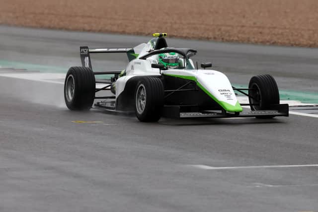 Torrin Byrne from Much Wenlock in GB4 Championship action