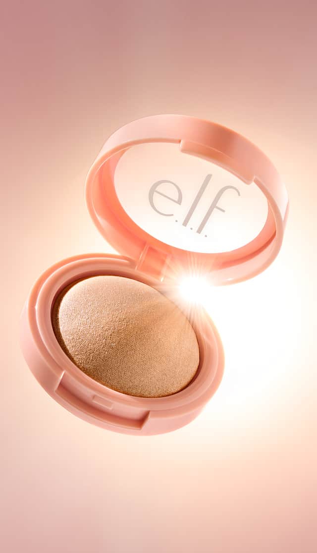 The e.l.f. Cosmetics Halo Glow Silky Powder Highlighter.