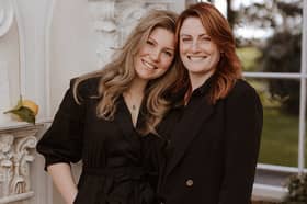 Wedding planners Kate Davies and Charley Barfield