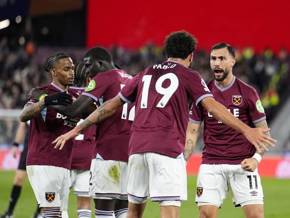 West Ham celebrate
