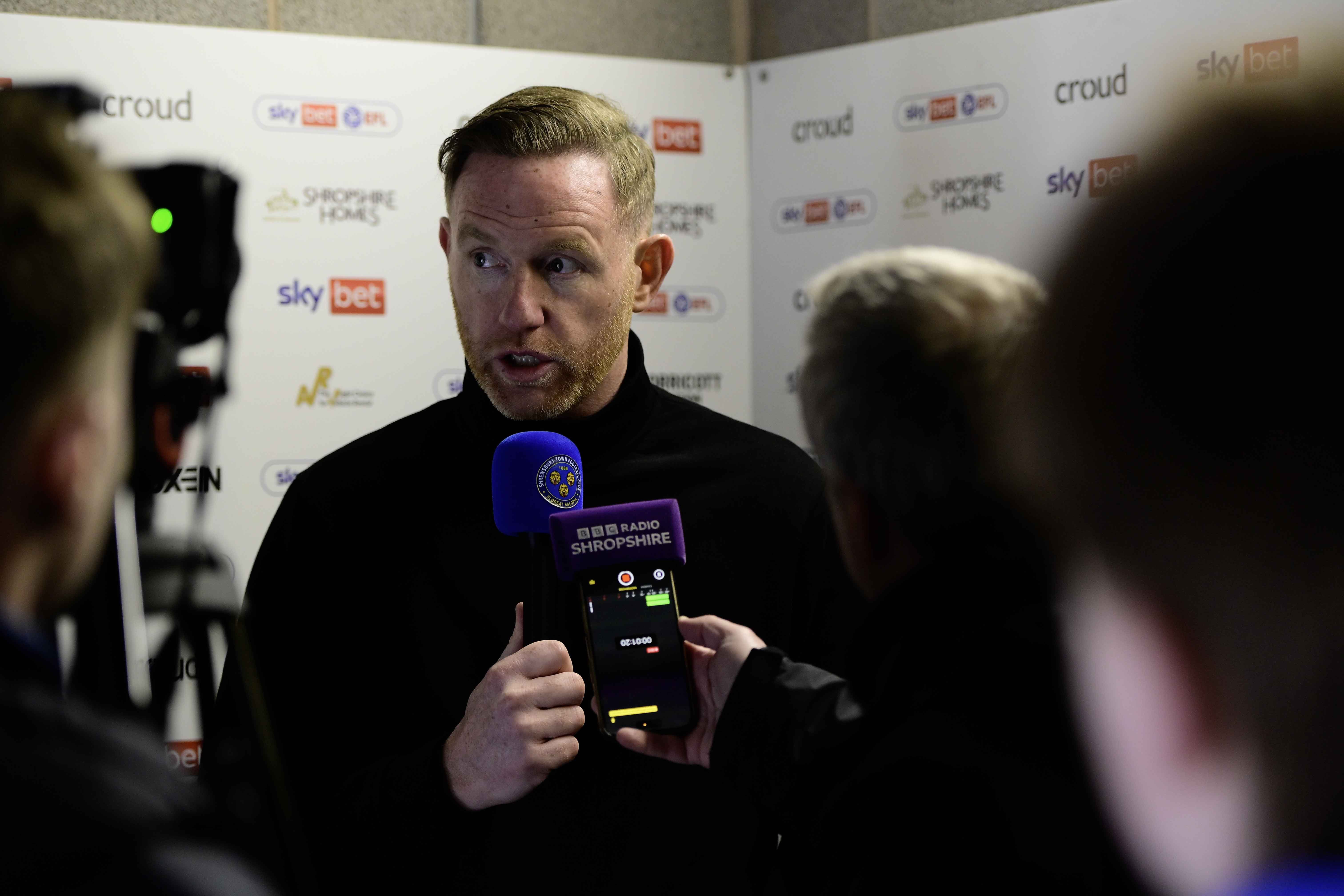 ‘We’ve missed out’ - Gavin Cowan on Shrewsbury Town’s local friendly clashes