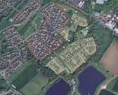The proposed site of the development in Shifnal.