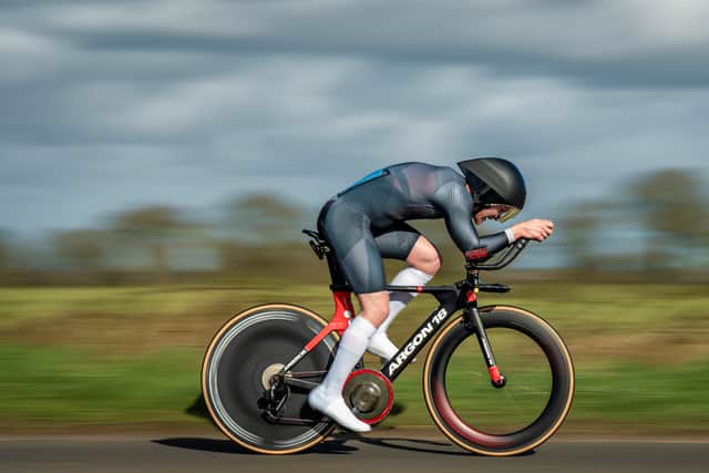 Defending champion Tomos Hales got off to a flying start Pic: Rob Jones
