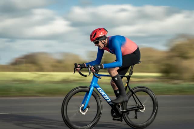 Richard Simpson impressed in the Road Bike category