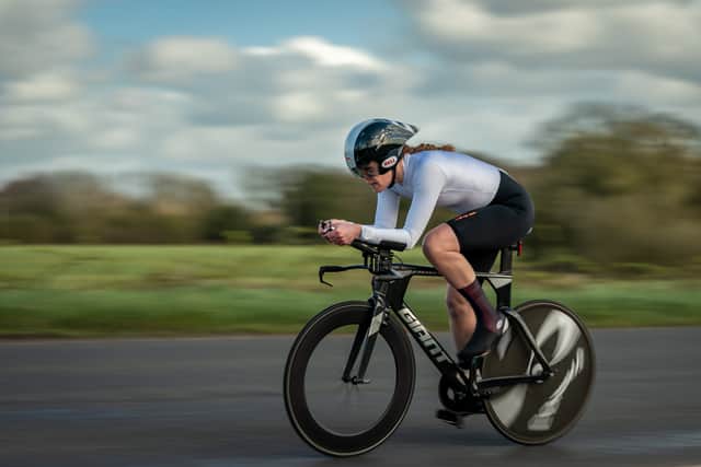 Jan Davies took the honours in the female category Pic: Rob Jones