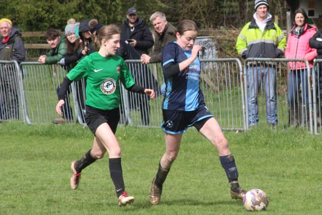 Penybont battled to a 2-1 victory Pics Stuart Townsend