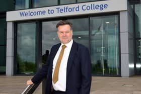 Telford College's Principal and CEO Lawrence Wood.