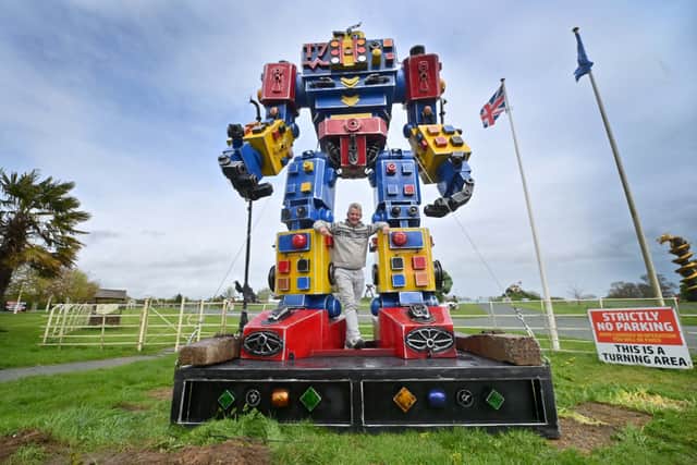 British Ironwork Centre reveals latest thought-provoking sculpture