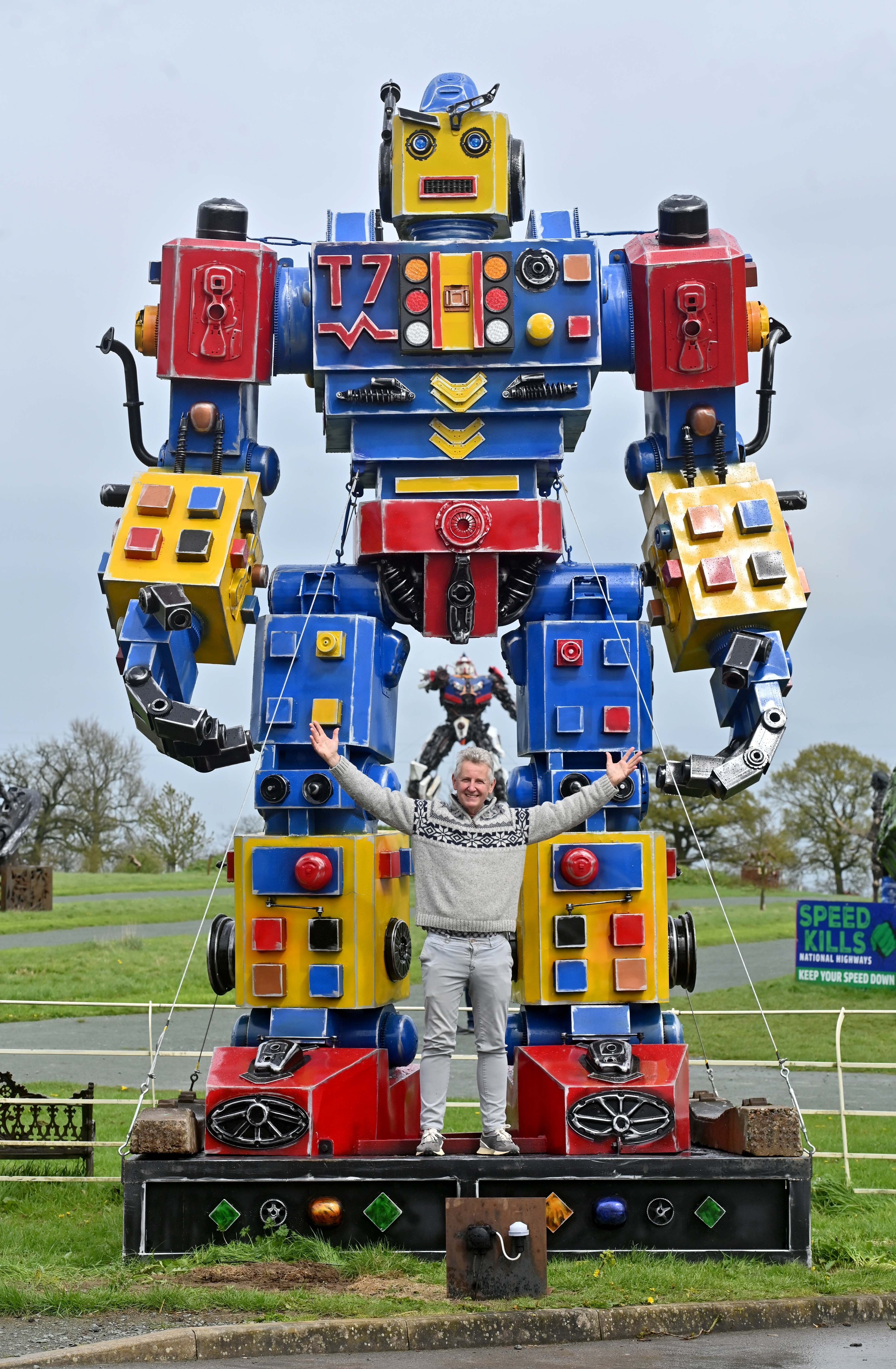 British Ironwork Centre reveals latest thought-provoking sculpture