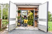 Jonny Balchandani 'The Bearded Plantaholic' in his home jungle in Malvern, Worcestershire.