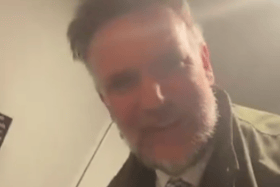 Charles Hanson trapped in train toilet