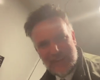 Charles Hanson trapped in train toilet