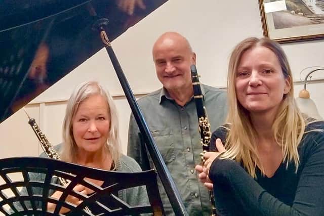 St Mary’s Church will host a concert featuring Leila Basletic on the piano and organ, Peter Cornish on clarinet and Ruth Watson on the oboe, cor anglais;