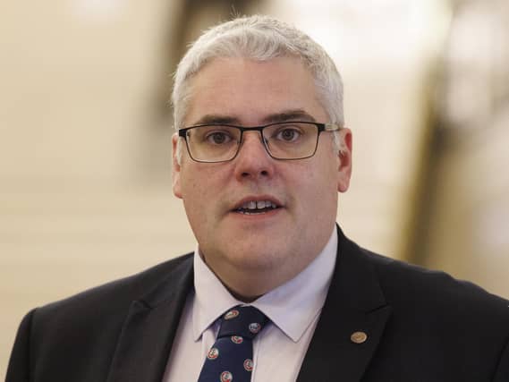 DUP leader Gavin Robinson