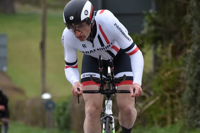 Chris Riley in action during the Ludlow CC Scenic 20 Picture: Andy Bryant