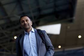 WEST BROMWICH, ENGLAND - APRIL 21: Shilen Patel Owner and Chairman of West Bromwich Albion arrives at the stadium ahead of the Sky Bet Championship match between West Bromwich Albion and Watford at The Hawthorns on April 21, 2026 in West Bromwich, United Kingdom. (Photo by Adam Fradgley/West Bromwich Albion FC via Getty Images)
