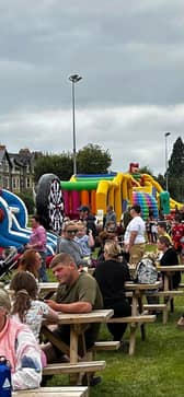 Crowds at a previous Builth Wells fun day